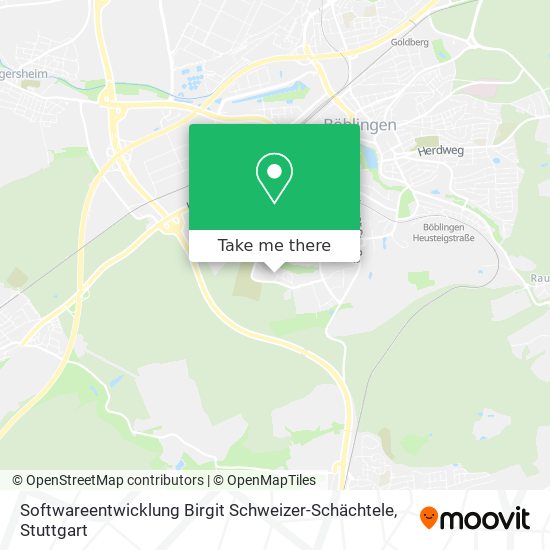 Softwareentwicklung Birgit Schweizer-Schächtele map