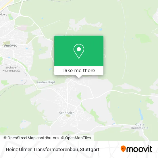 Карта Heinz Ulmer Transformatorenbau