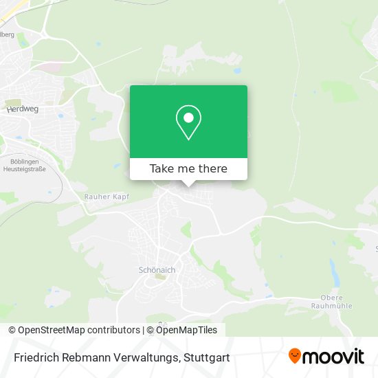 Friedrich Rebmann Verwaltungs map