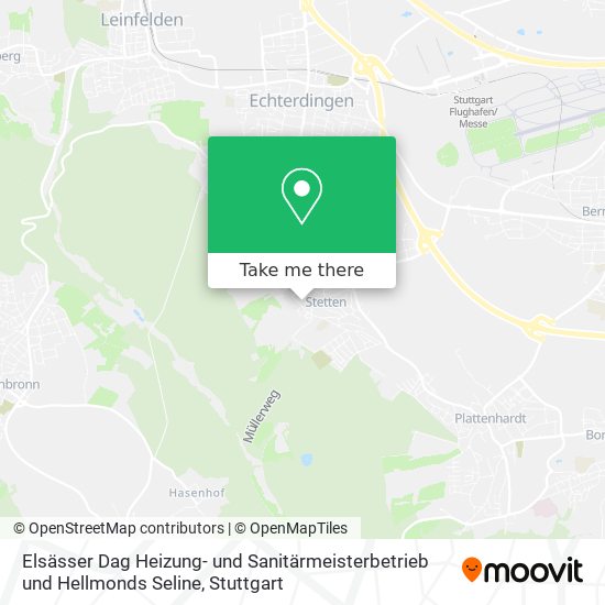 Elsässer Dag Heizung- und Sanitärmeisterbetrieb und Hellmonds Seline map