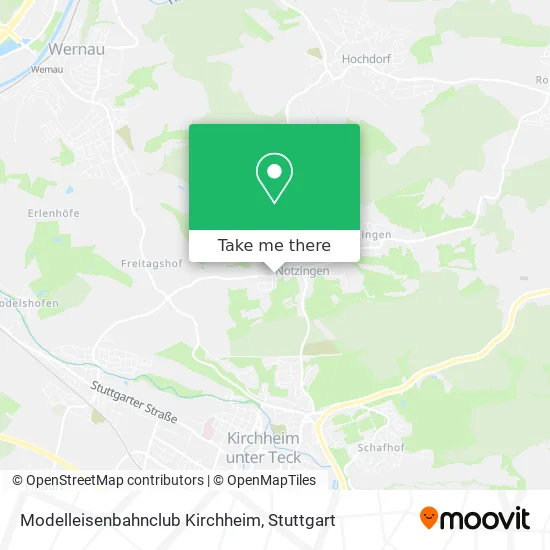 Карта Modelleisenbahnclub Kirchheim
