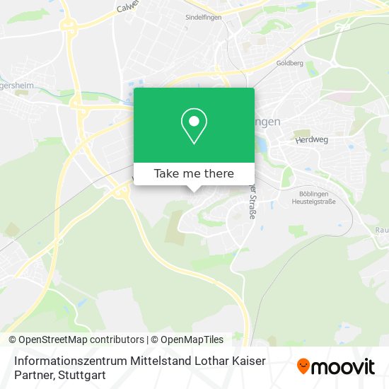 Карта Informationszentrum Mittelstand Lothar Kaiser Partner