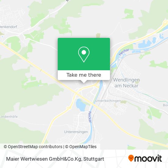 Maier Wertwiesen GmbH&Co.Kg map