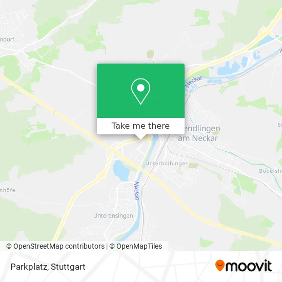 Карта Parkplatz