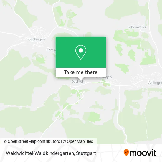 Карта Waldwichtel-Waldkindergarten