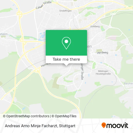 Карта Andreas Arno Minje Facharzt