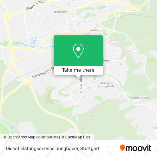 Карта Dienstleistungsservice Jungbauer