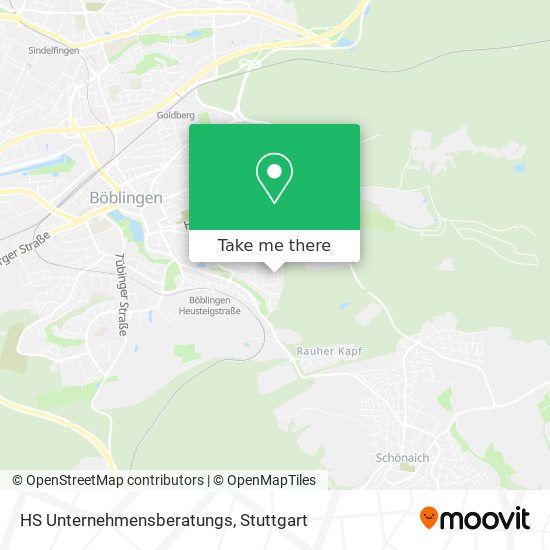 HS Unternehmensberatungs map