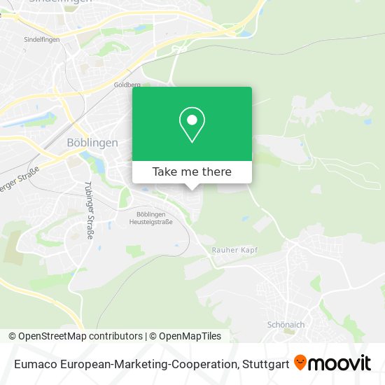 Eumaco European-Marketing-Cooperation map