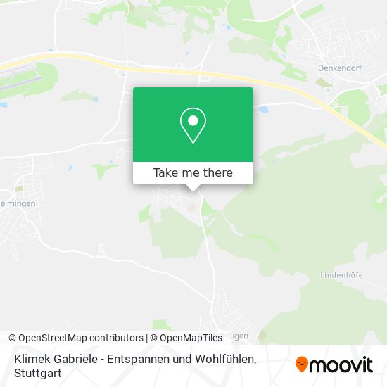 Карта Klimek Gabriele - Entspannen und Wohlfühlen