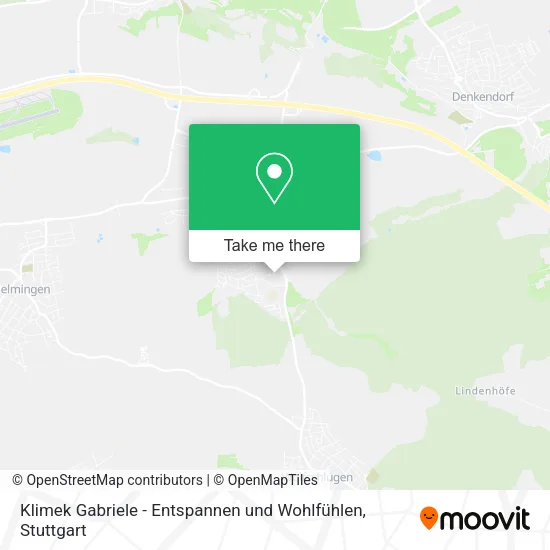 Карта Klimek Gabriele - Entspannen und Wohlfühlen