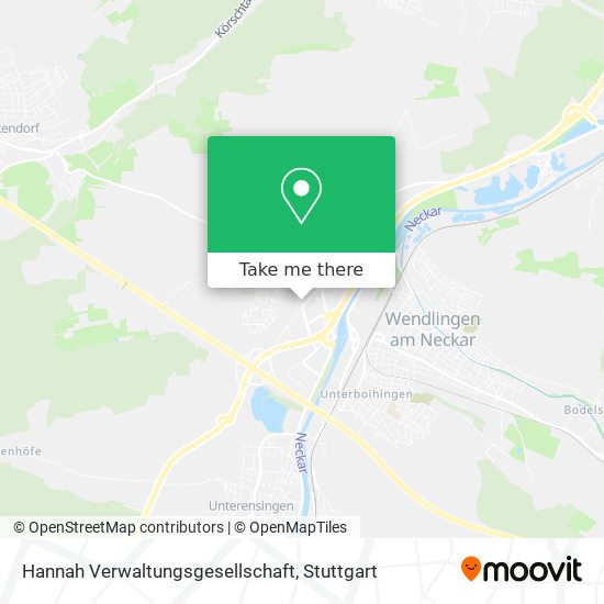 Hannah Verwaltungsgesellschaft map