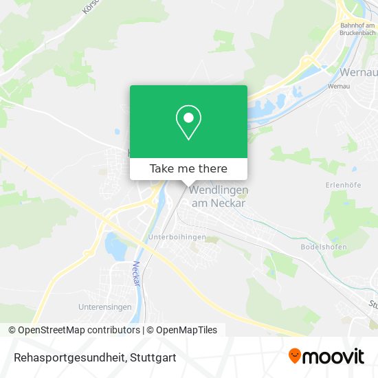 Rehasportgesundheit map