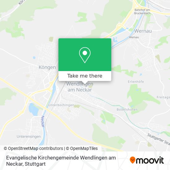 Evangelische Kirchengemeinde Wendlingen am Neckar map