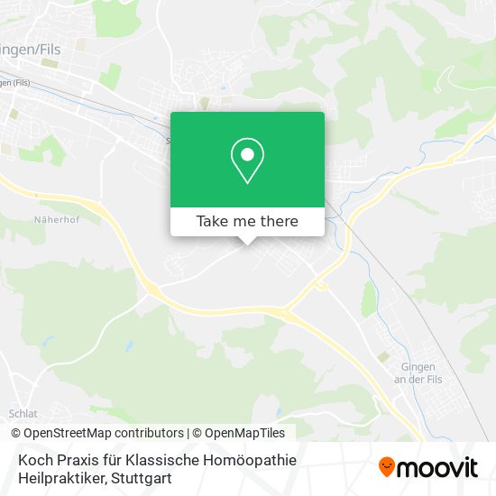 Koch Praxis für Klassische Homöopathie Heilpraktiker map