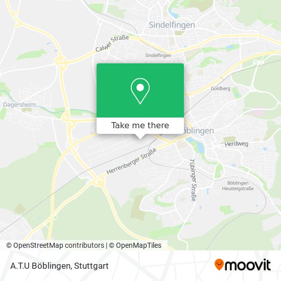 Карта A.T.U Böblingen