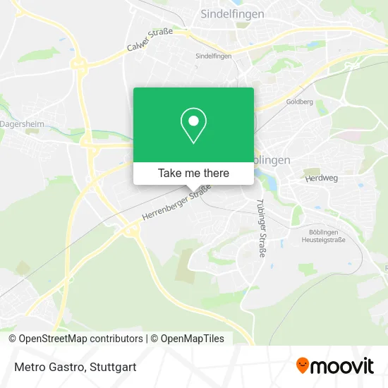 Карта Metro Gastro