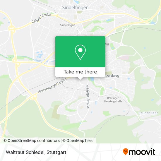 Waltraut Schiedel map