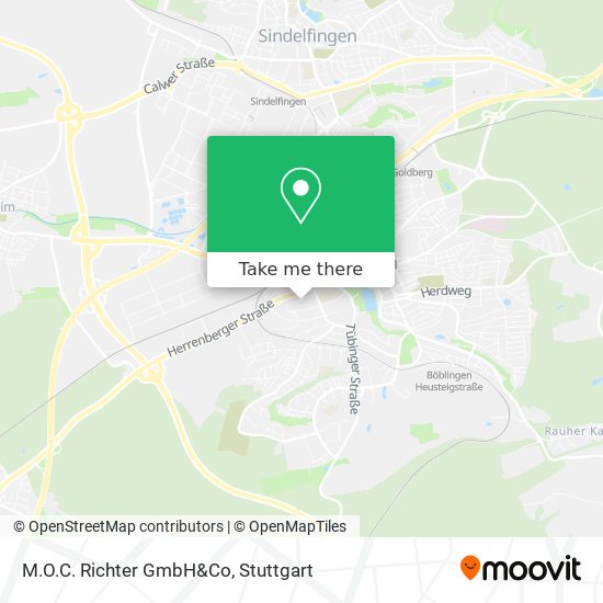 Карта M.O.C. Richter GmbH&Co