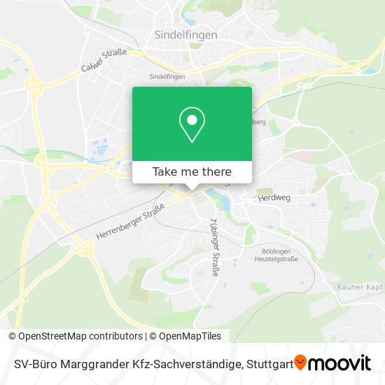 SV-Büro Marggrander Kfz-Sachverständige map