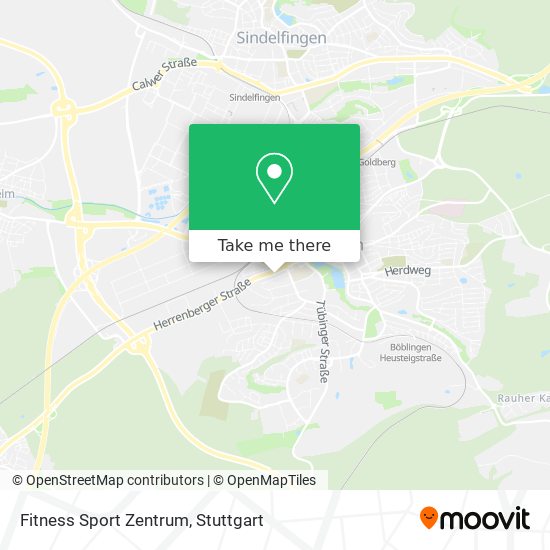 Fitness Sport Zentrum map