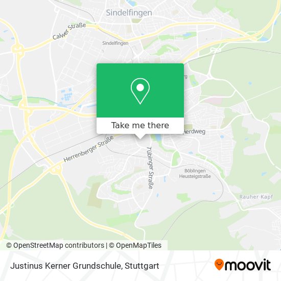 Justinus Kerner Grundschule map