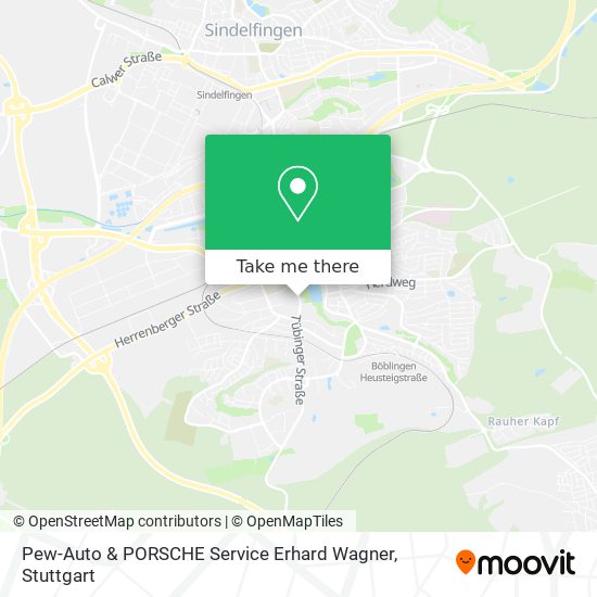 Pew-Auto & PORSCHE Service Erhard Wagner map