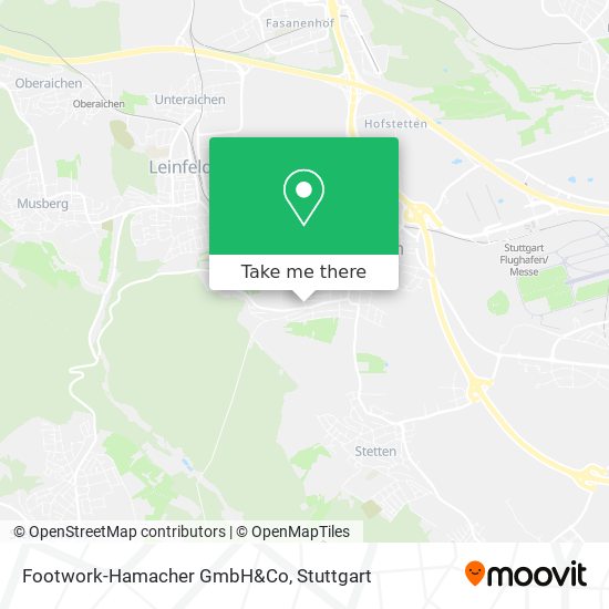 Footwork-Hamacher GmbH&Co map