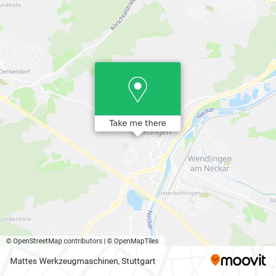 Mattes Werkzeugmaschinen map