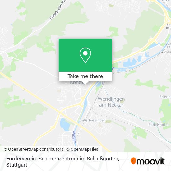 Förderverein -Seniorenzentrum im Schloßgarten map