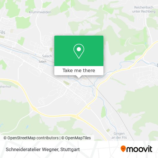 Schneideratelier Wegner map