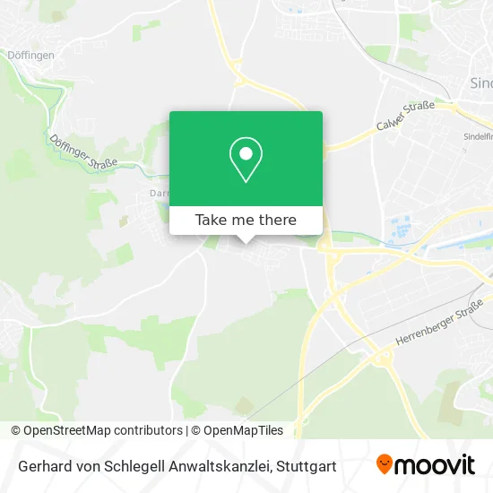 Карта Gerhard von Schlegell Anwaltskanzlei