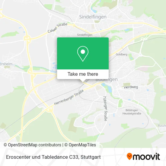Карта Eroscenter und Tabledance C33