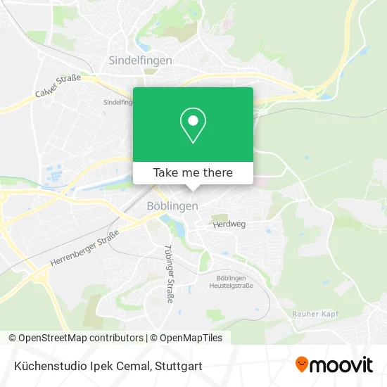 Карта Küchenstudio Ipek Cemal