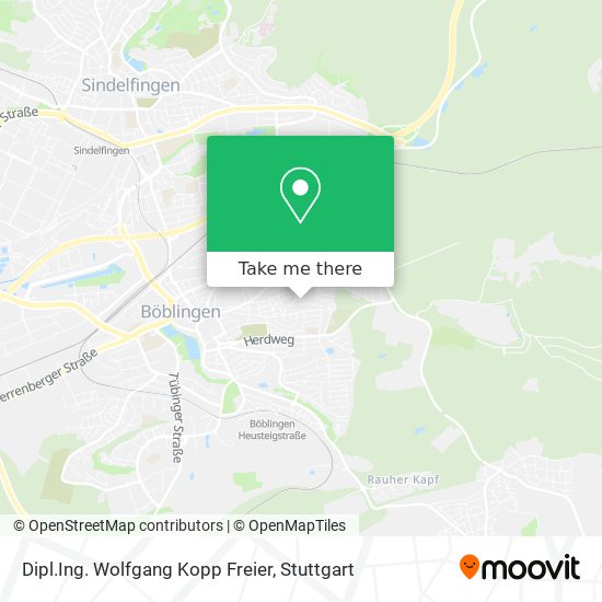 Dipl.Ing. Wolfgang Kopp Freier map