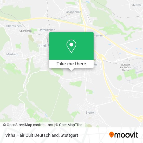 Карта Vitha Hair Cult Deutschland