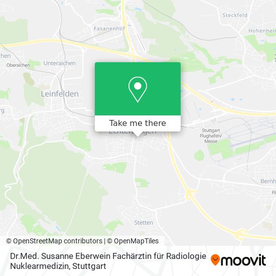 Dr.Med. Susanne Eberwein Fachärztin für Radiologie Nuklearmedizin map