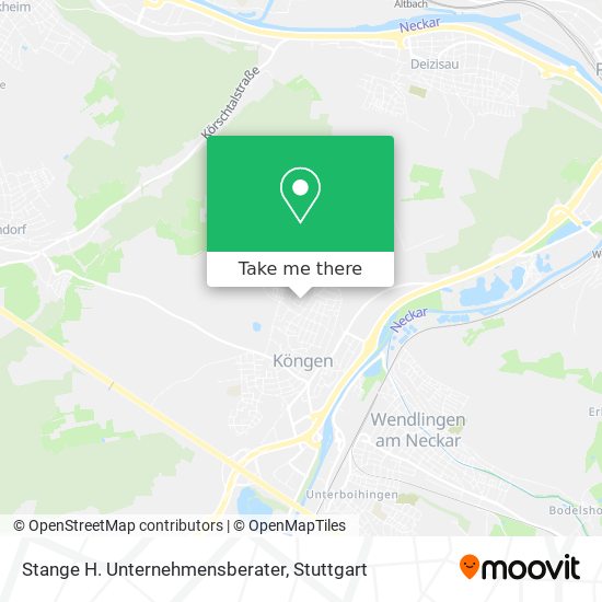 Stange H. Unternehmensberater map