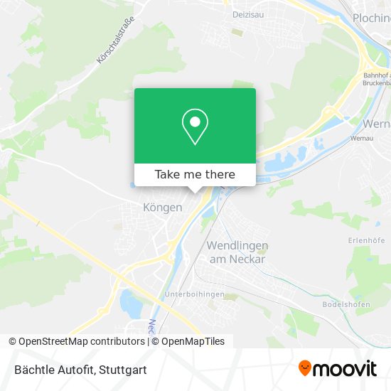 Bächtle Autofit map