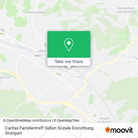 Caritas Familientreff Süßen Soziale Einrichtung map