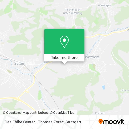 Карта Das Ebike Center - Thomas Zorec