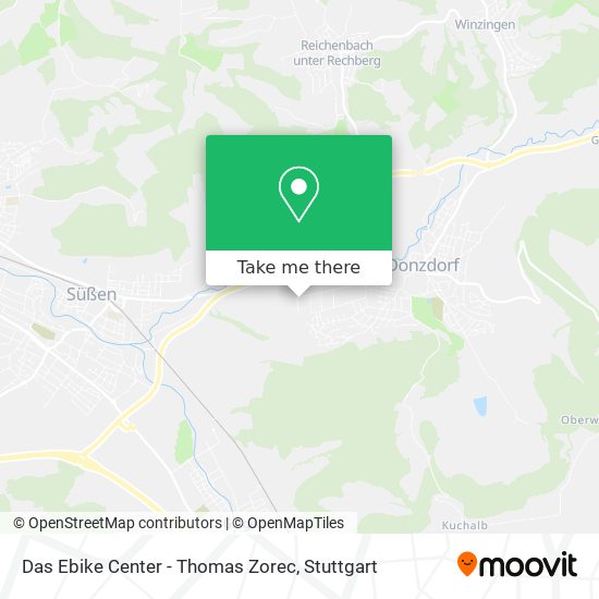 Das Ebike Center - Thomas Zorec map