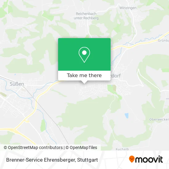 Карта Brenner-Service Ehrensberger