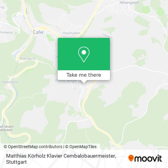 Matthias Körholz Klavier Cembalobauermeister map