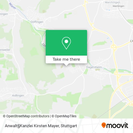 Anwalt§Kanzlei Kirsten Mayer map