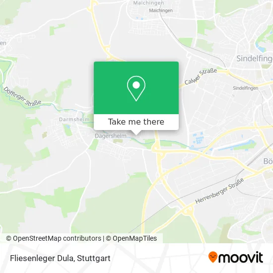 Fliesenleger Dula map