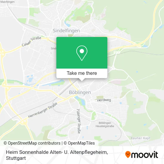Карта Heim Sonnenhalde Alten- U. Altenpflegeheim