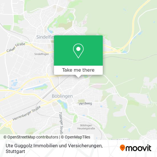 Ute Guggolz Immobilien und Versicherungen map