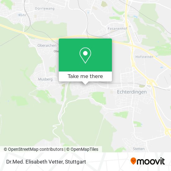 Dr.Med. Elisabeth Vetter map