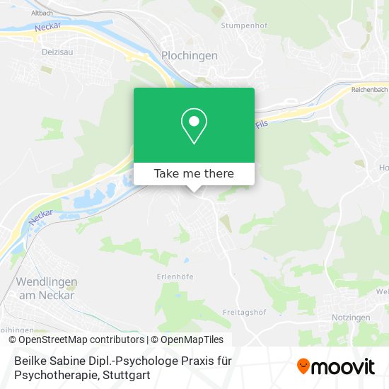 Beilke Sabine Dipl.-Psychologe Praxis für Psychotherapie map